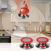 Uxcell 2 Pomos De Tapa Para Ollas, Tapas De Agarre, Manija D 4