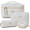 Hbselect 4pcs Bolsa De Maquillaje Acolchada De Algodón Bolsa 0