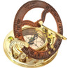 ~? Náutica De Latón - Brújula De Reloj De Sol De Latón Antig 4