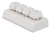 Mini Teclado Personalizado Branco Branco, Suporte Programáve 4