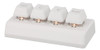 Mini Teclado Personalizado Branco Branco, Suporte Programáve 5