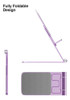 Soporte Para Telefono Movil Plegable - Violeta 1