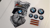 Bmw 800 Tank Pad Kit 5