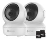 Camara Seguridad Domo Ip Wifi Ezviz C6n X2 + Memoria 32gb 0