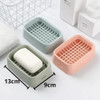 Jabonera Plastico Pvc Colores Multiuso Moderna 1