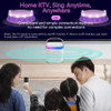 Microfones Bt Mini Karaoke Portable Box Machine Alto-falante 3
