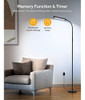 Lámpara De Pie, Lámpara De Pie Led Con Control Remoto, Media 4