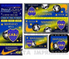 Kit Imprimible Boca Juniors Editable Cumpleaños 3