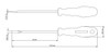 Tramontina Store Destornillador Plano 3/16 X 4 1