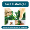 Kit 2 Placa Grama Eucalipto Artificial 40x60 Flores Grandes 2