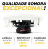 Par Alto Falante Arandela 6pol 4ohm 80w Taramps Som Ambiente 2
