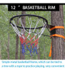 Sawoolives Accesorio De Repuesto De Aro De Baloncesto Aro De 2
