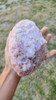 Piedra En Bruto Cuarzo Rosa X Unidad 3