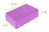 Ladrillo Yoga Escalon Bloque Pilates Elongacion Brick Pvc C 5