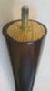 Pé Palito De Madeira Para Sofás, Estofados, Puffs, Com 17cm 4