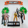 Toppers Cake Adorno Para Torta Free Fire 0