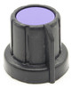 3 Perillas Potenciometro Violeta 17mm X 14mm Buje Bronce 0