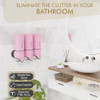Homicool Dispensador De Jabón De Baño Organizador De Ducha, 1