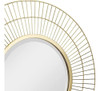 Stonebriar 24  Decorativo Moderno Redondo De Alambre De Meta 1