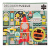 Puzzle 3d Con Lentes Para Descubrir Cosas! 100 Pzas - Robot 0
