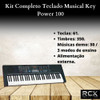 Kit Teclado 5/8 Iniciante Com Suporte, Capa E Fone De Ouvido 1 Kit Teclado 5/8 Iniciante Com Suporte, Capa E Fone De Ouvido 1