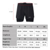 Shorts Esportivos, Calções, Liner, Treinamento, Corrida, Cor 3