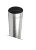 Caño Conducto Galvanizado 6 Pulgadas Calibre 24 0