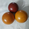 Juego De 3 Bolas Para Jugar Villar 2 Amarillas Y Una Roja 1