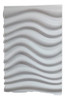 Placa Decorativa Plastica 3d  X M2 Ondas Revestir 0