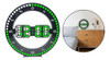 Relógio Decorativo De Led De 12 Contagem Verde Em Segundo 2