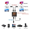 Splitter Hdmi De 2 Puertos Misma Imagen En 2 Tv Full Hd Full 3