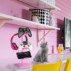 Soporte De Auriculares Rosa Para 3 Controles / Joysticks 1