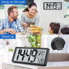 Cadmos Large Digital Wall Clock Funciona Con Batería / Reloj 1