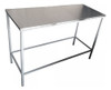 Mesa De Trabajo Acero Inoxidable 140x55 Cm Mesada Fabrica 6