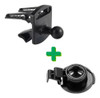 Soporte Rejilla + Cuna Para Gps Nuvi 42 Combo Completo 1