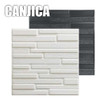 Kit 10 Placas 3d 50x50cm Decorativa Pedra Canjica 2