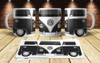 Kit Plantillas Sublimación Tazas - Autos Combi Volkswagen 3