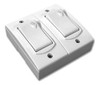 Modulo 2 Interruptores Unipolares 220v 10a Pack 10 Unidades 0