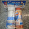 Kit Pileta Lona Clorotec Pack 3 + Boya Cloro Pastillas 1