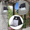 2 Pack 12-llevó La Energía Solar Motion Sensor Spot Inundaci 1