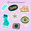 Planchas De Stickers 10 X 10 Cm X 100 Unidades 5