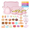 Juego De Té Para Niñas, 49 Piezas, Juguete De Princesa 2 Juego De Té Para Niñas, 49 Piezas, Juguete De Princesa 2