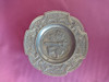 Antiguo Plato Para Colgar . Adorno. Bronce 2