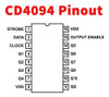 Integrado Cd4094 Dip Cd4094b Cd4094be Shift Register Nubbeo 1