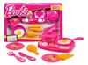 Juguete Nena Barbie Set Cocina Glam Accesorios 0