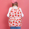 Mochila Escolar Jianya Diseno Con Frutillas 1