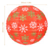 Lanternas De Papel Penduradas De Natal, Papel Grande, 3 Unid 3