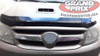 Deflector De Capot + Ventanas Adhesivos (x4) Hilux 2005-2011 2