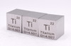 Elemento Tabla Periodica  25.4mm Titanio De Coleccion 5