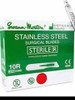 Hojas De Bisturí Swann Morton 10r . Caja Cerrada Con 100unid 0